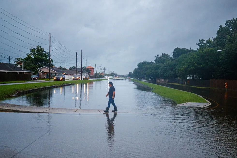 Tropical storm remnants drench Gulf states after tornadoes hit the Midwest