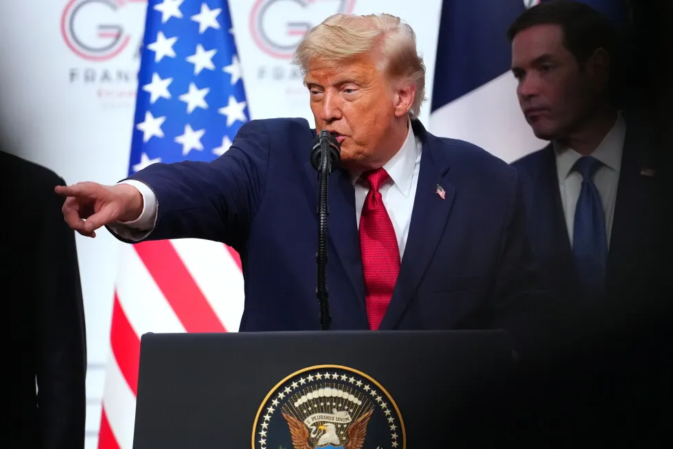 Trump approval on Iran low even as tentative deal to end fighting emerged, new AP-NORC poll finds