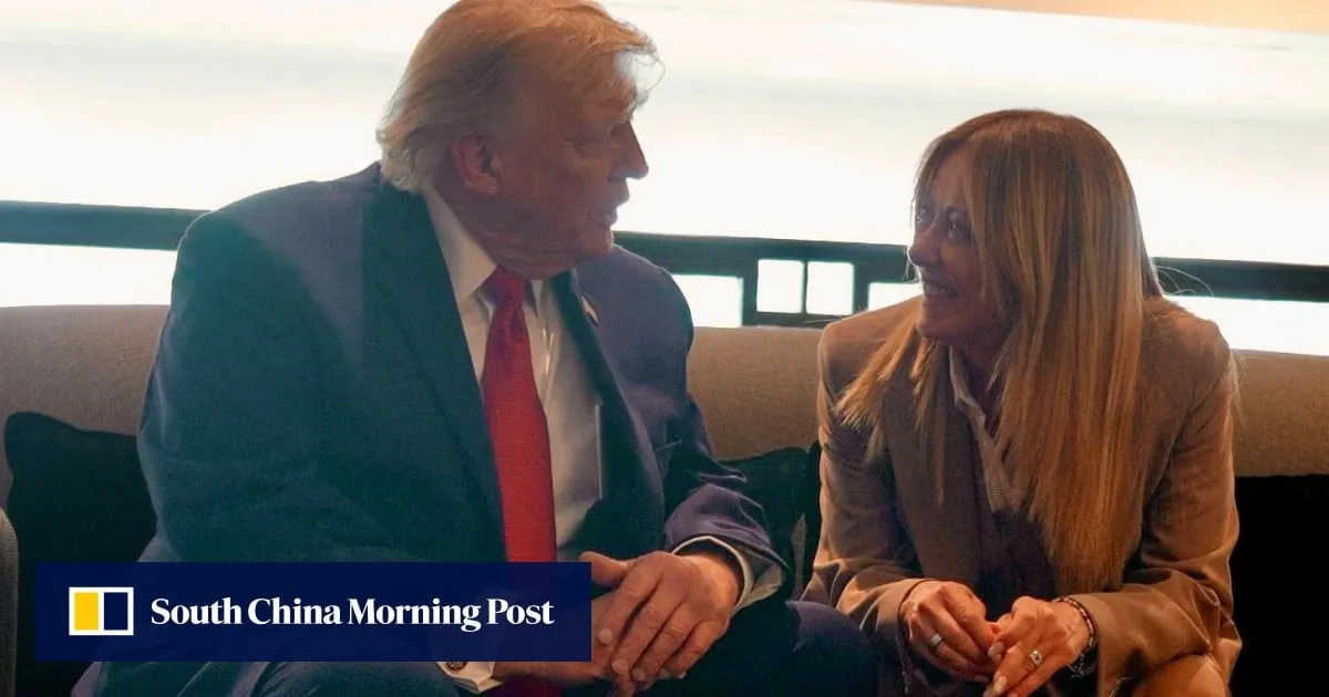 Italian minister cancels US trip after Trump claims Meloni begged him for photo