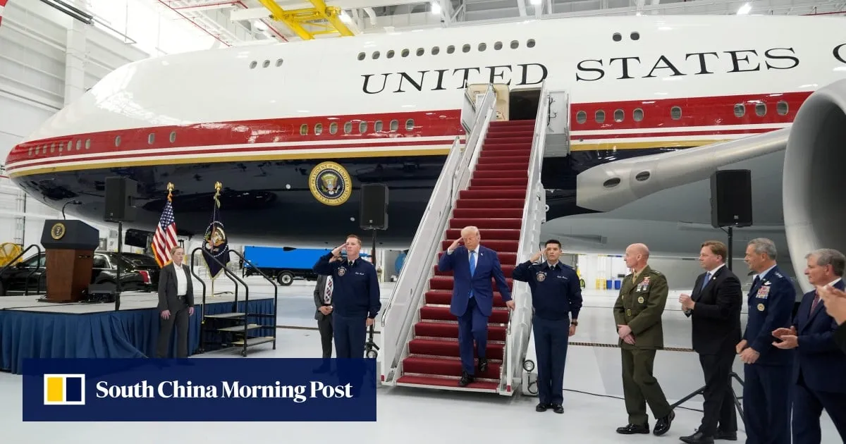 Trump unveils new Air Force One, as he plans trips to China and Turkey