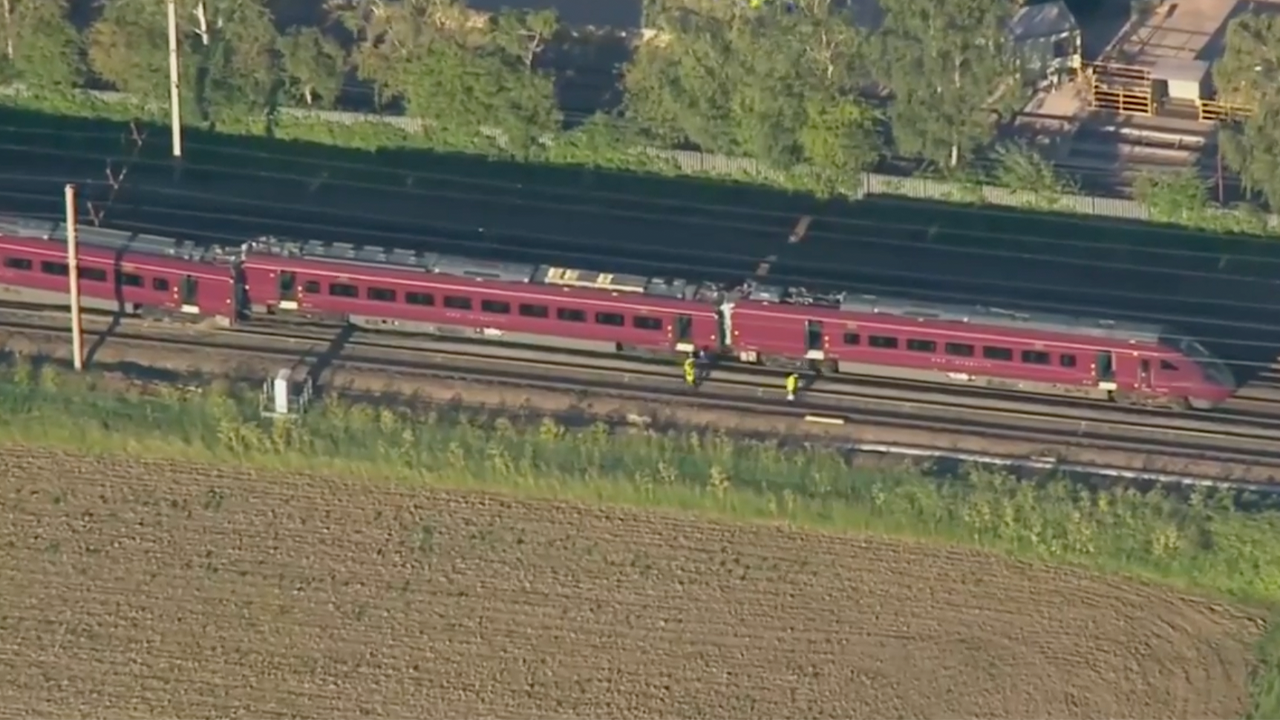 Two-train crash leaves victims bloodied as emergency crews rush to chaotic scene: report