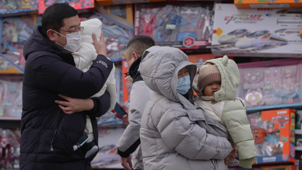 China’s population falls again as births drop 17% a decade after the 1-child policy ended