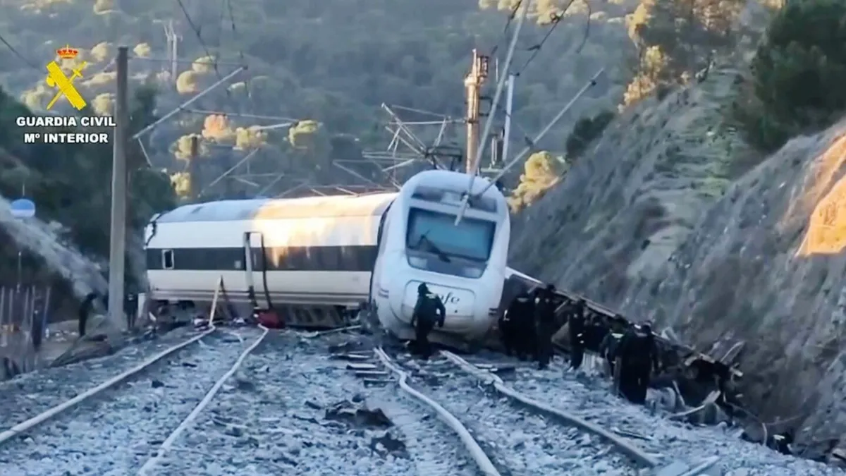 Toll in Spain train collision rises to at least 39 dead as rescuers search for more bodies