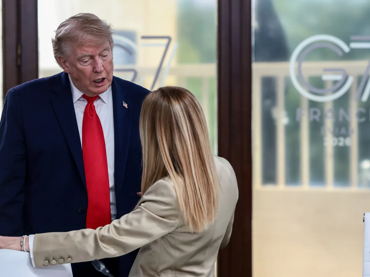 Trump insists Italy’s Meloni sought photos with him to boost popularity