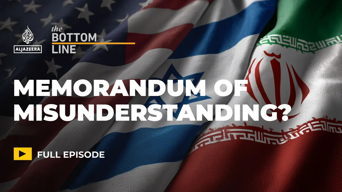 Iran, US, Israel: Memorandum of misunderstanding?
