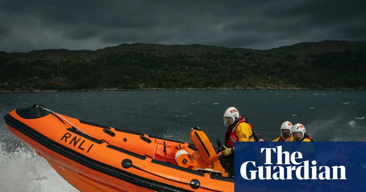 Teenager rescues two men who fell from inflatable toy boat off Isle of Skye