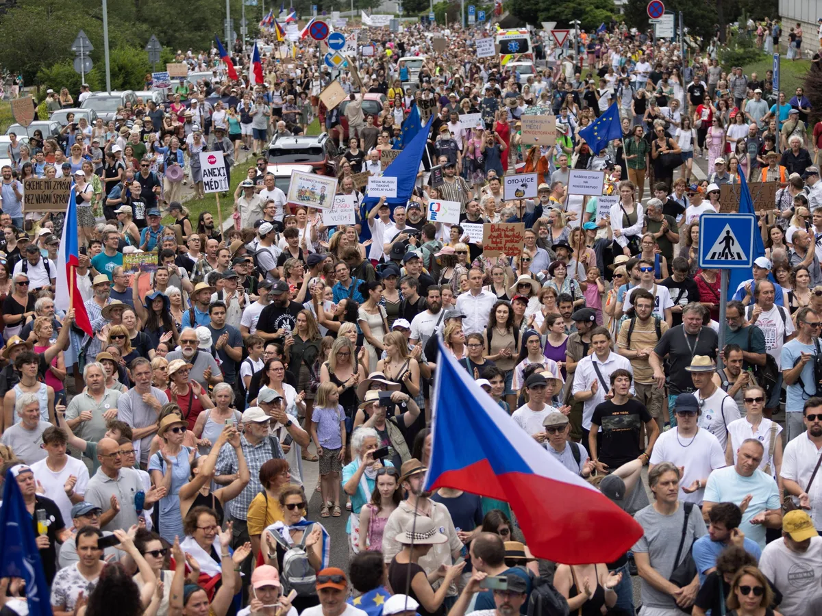 Czech public media staff strike, citing government threat to independence