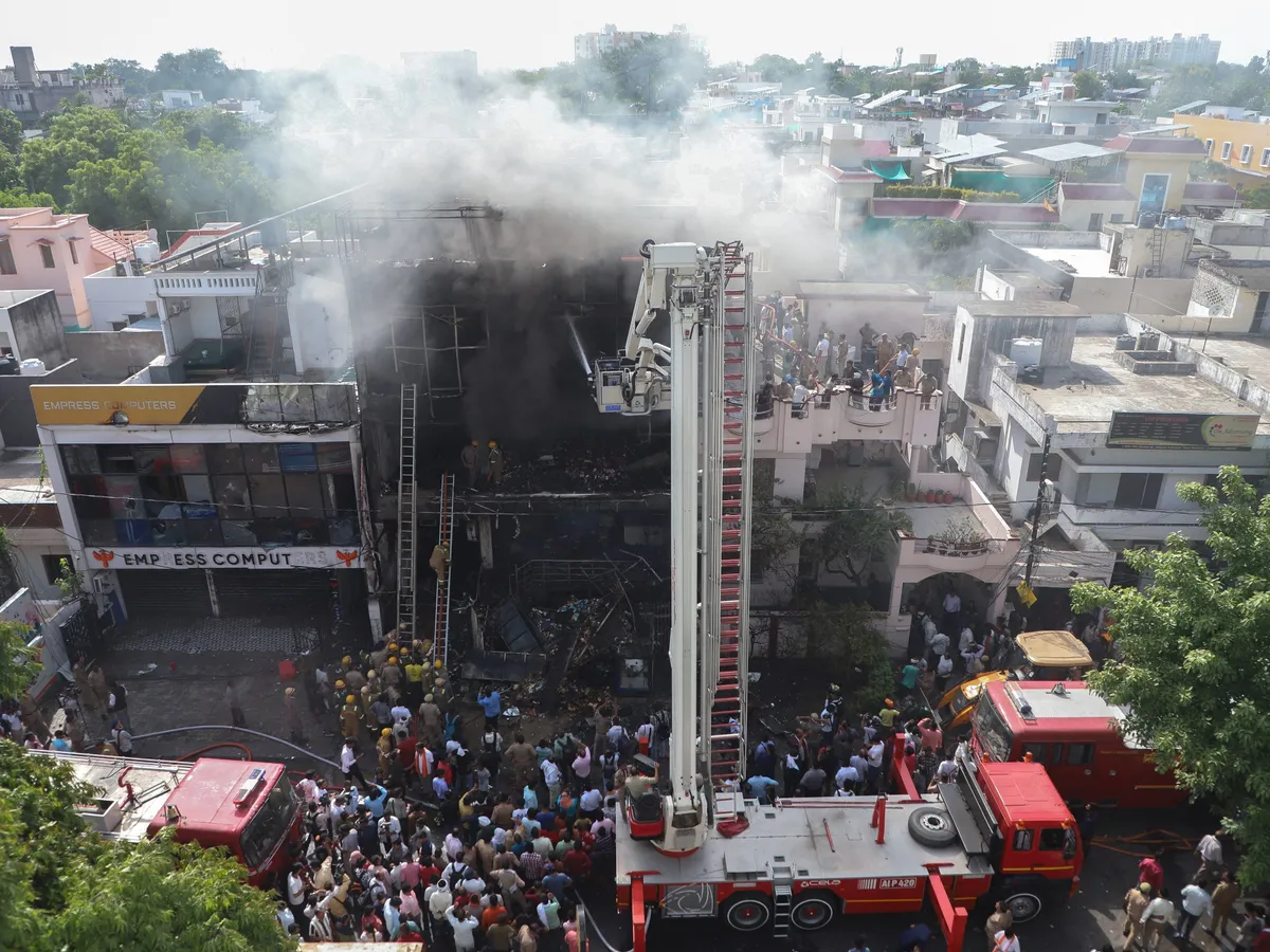 Fire at animation studio in India’s Lucknow kills at least 14