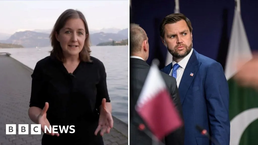 Why was JD Vance in a luxury Swiss resort for talks with Iran?