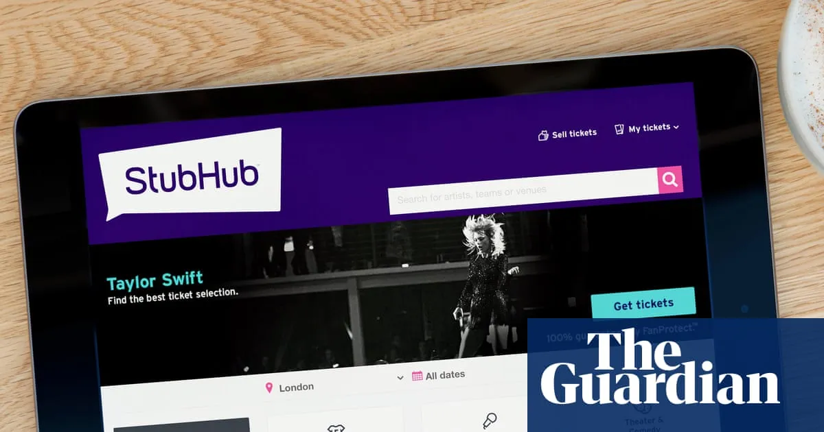 StubHub UK fined almost £900,000 over ‘hidden’ ticket fees
