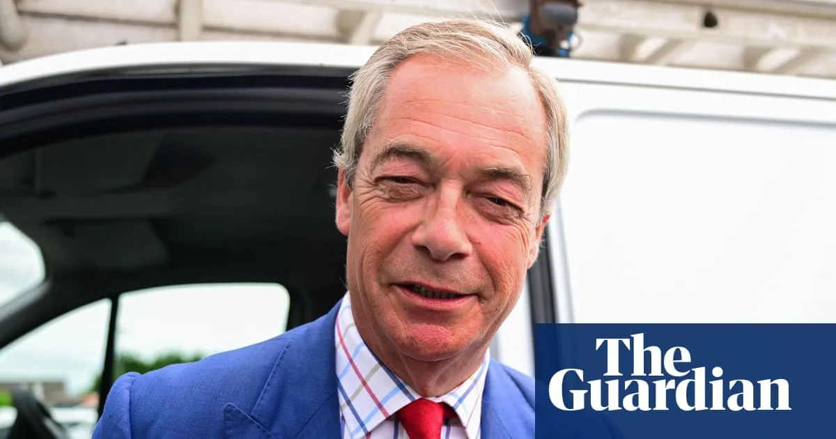 Nigel Farage says £5m gift from crypto billionaire is ‘not any of your business’