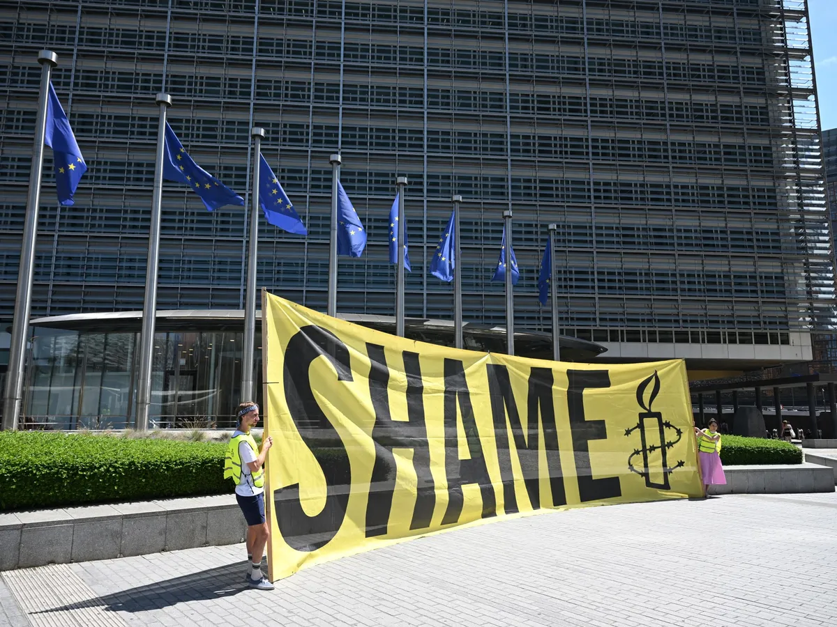 EU hosts Taliban officials for the first time in talks on deportations