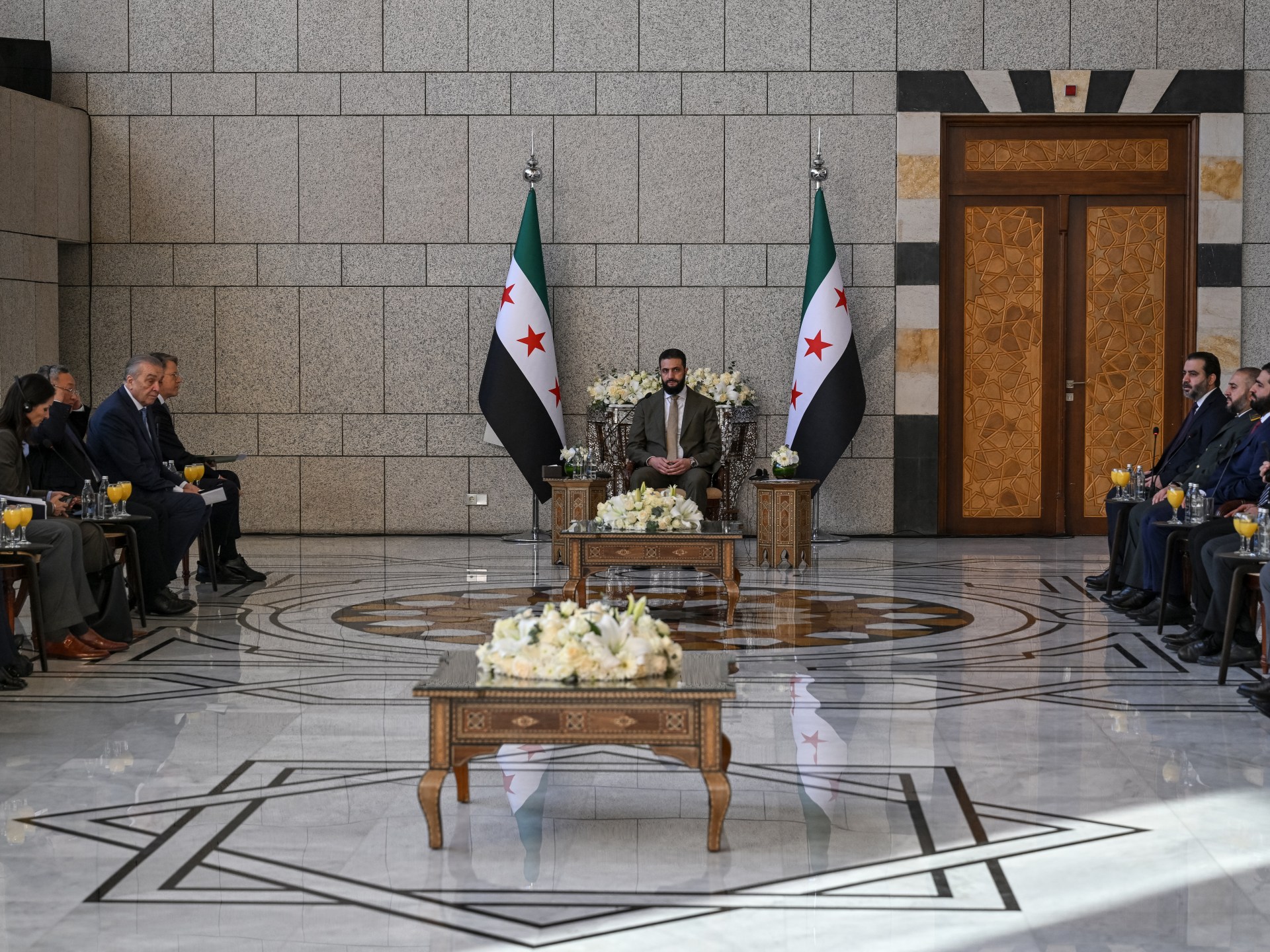 UNSC delegation visits Syria on first trip a year after al-Assad’s fall