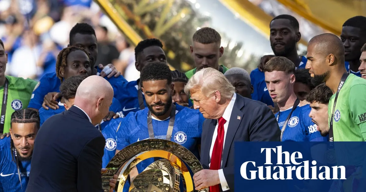Donald Trump to present World Cup trophy to winners, says Gianni Infantino