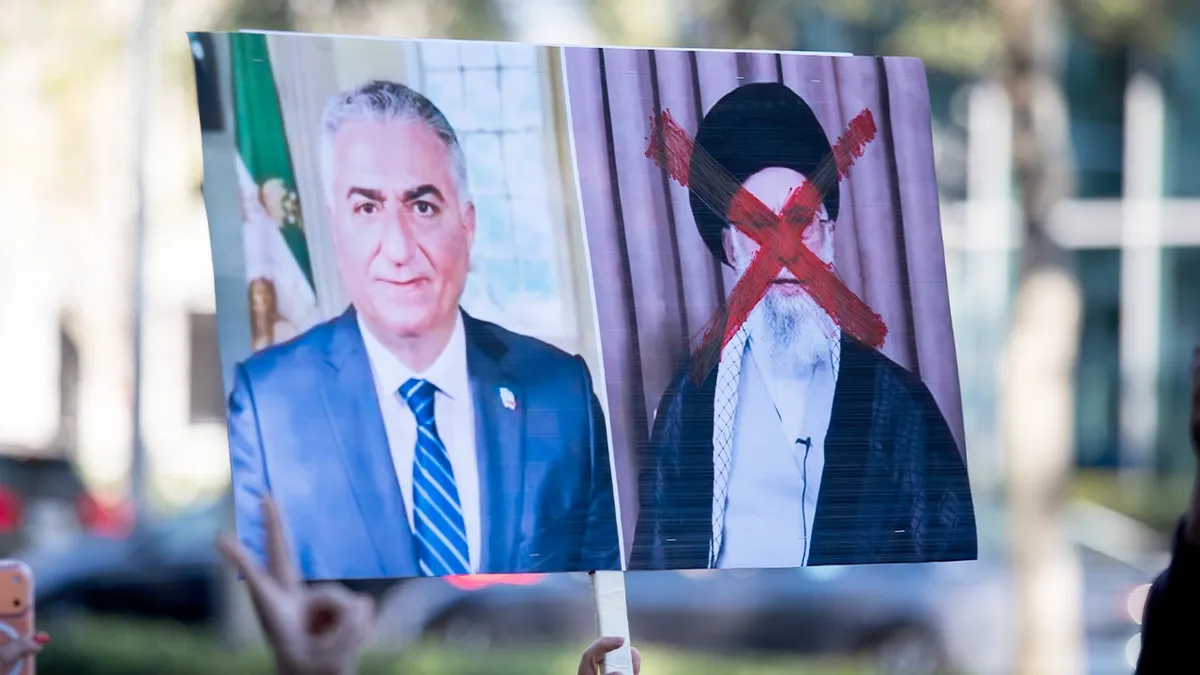 Iran state TV hacked to show exiled Crown Prince Pahlavi