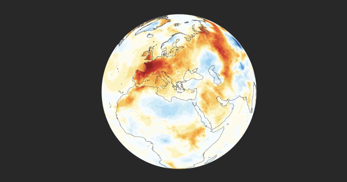 When Paris is hotter than Mecca: How Europe’s heatwave compares globally