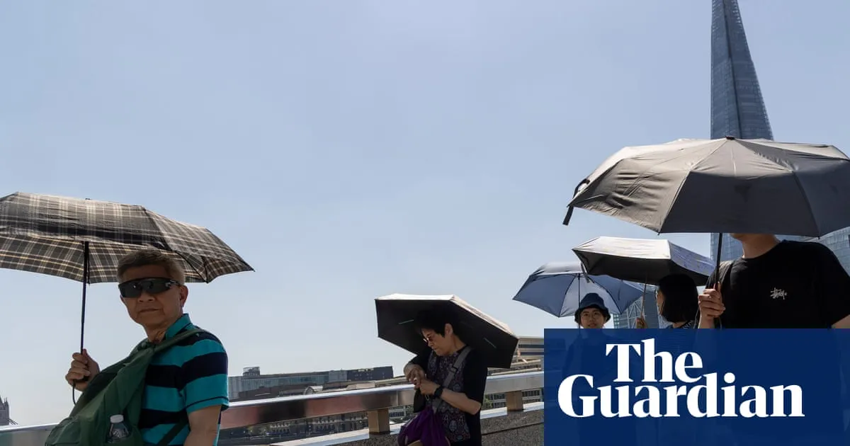 UK records its hottest June day, beating highs from 1957 and 1976