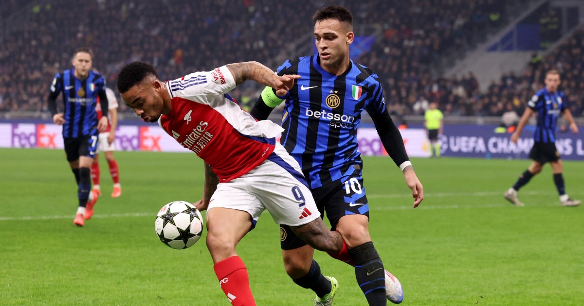 Inter Milan vs Arsenal: UEFA Champions League – team news, start, lineups