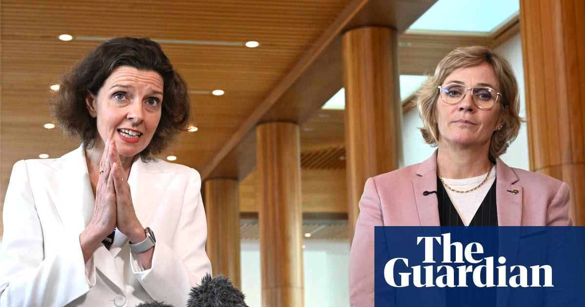 Zali Steggall and Allegra Spender launch new party aimed at political centre promising ‘reason over rage’