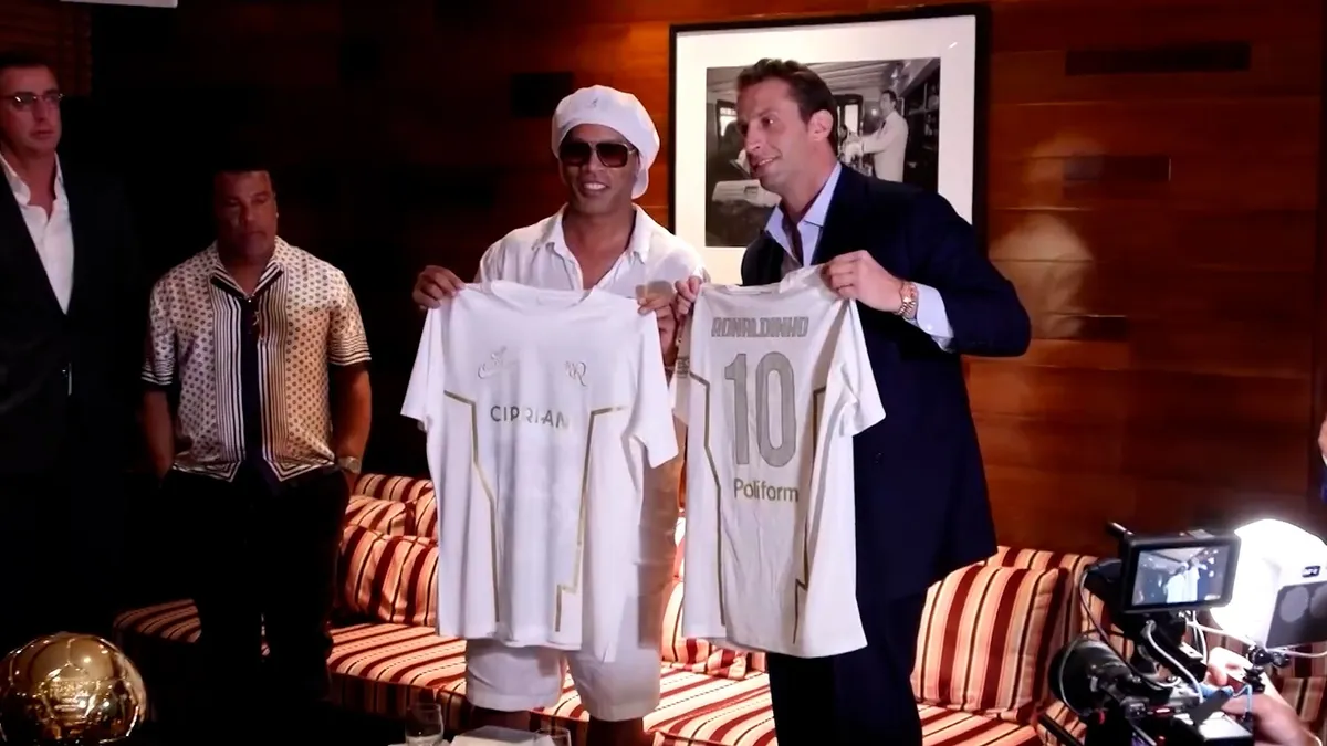 Ronaldinho makes surprise return to football at 46