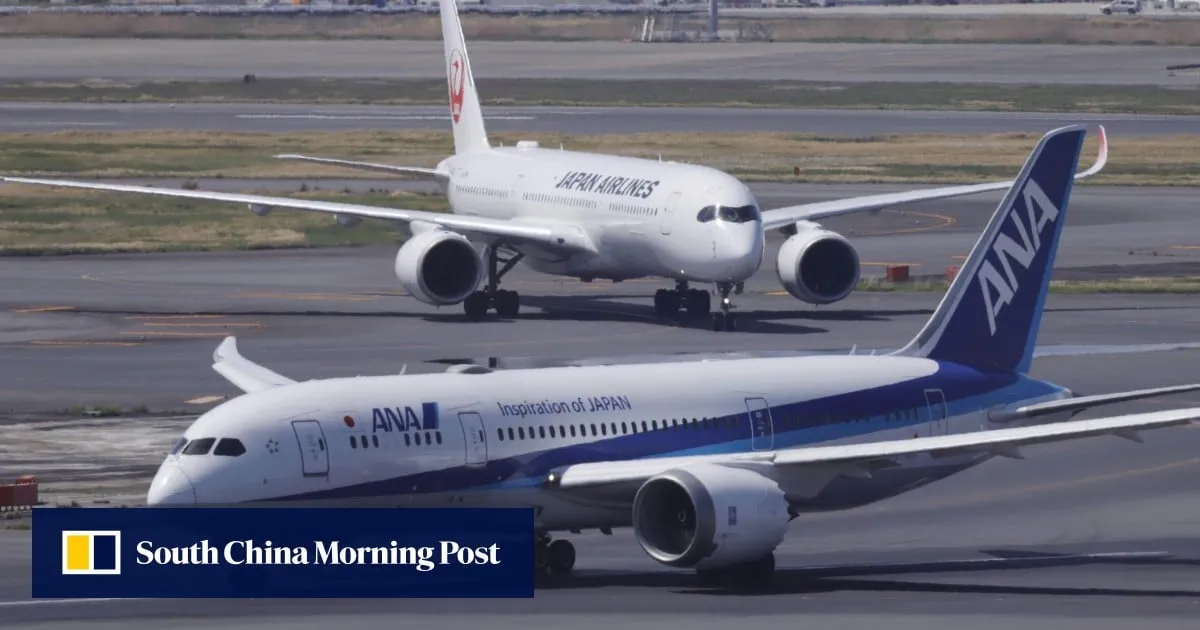 China-Japan flights drop 57% for summer travel peak amid geopolitical tensions