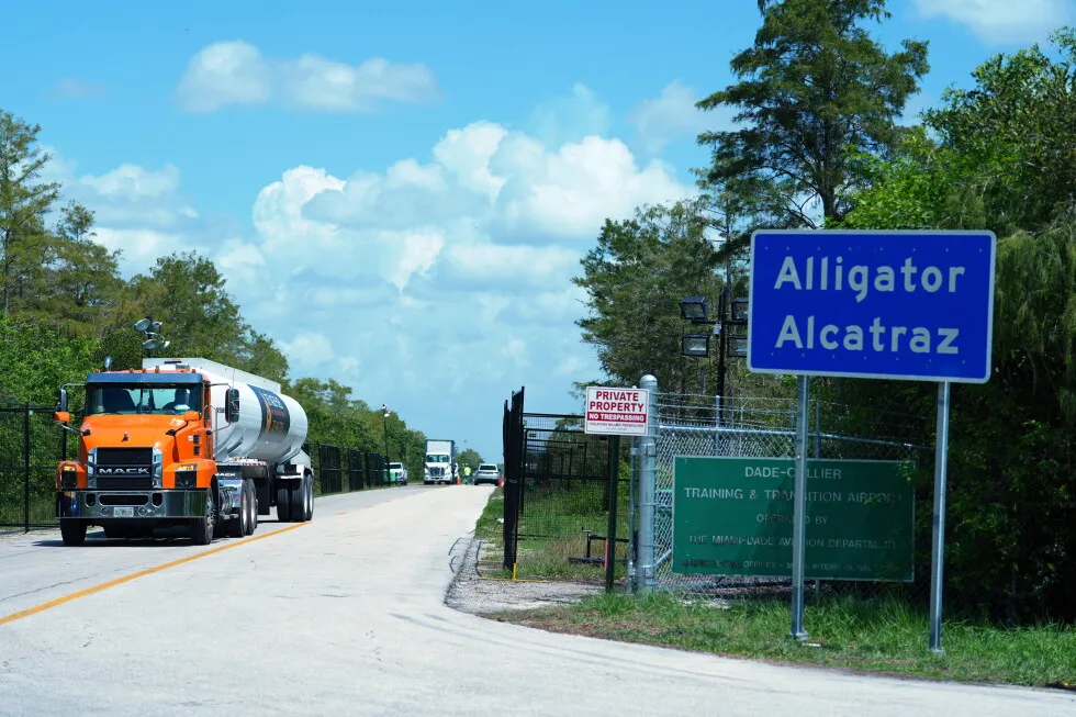 Florida’s ‘Alligator Alcatraz’ immigration detention center is closing, governor says