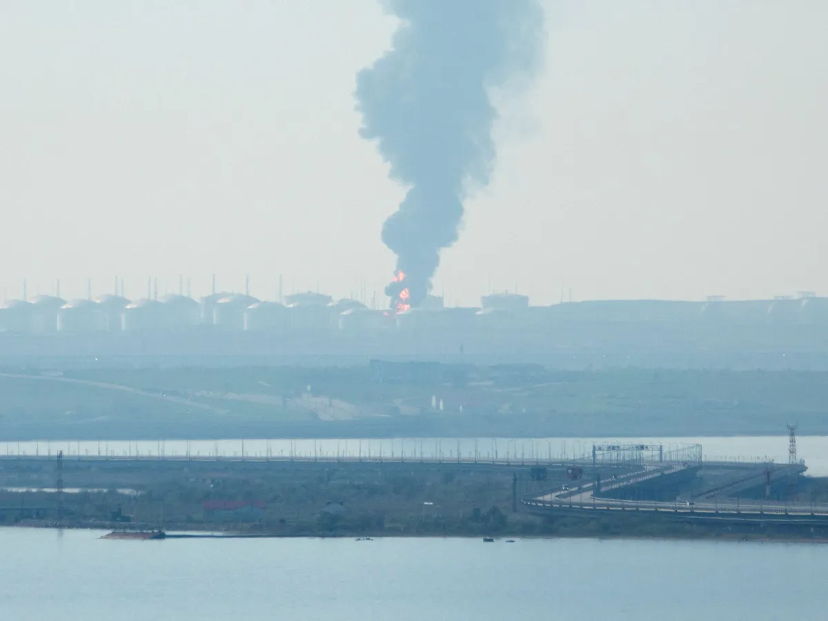Ukrainian attack on Crimea kills five, Russian officials say