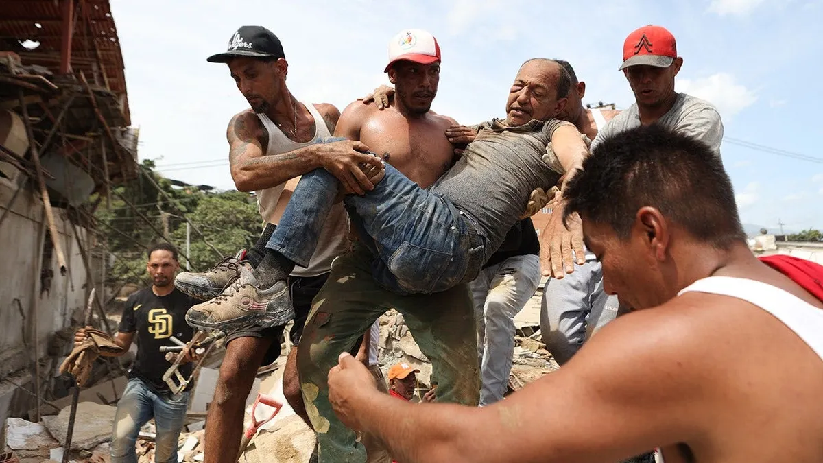 Death toll from Venezuela earthquakes rises to at least 589, with thousands reported missing