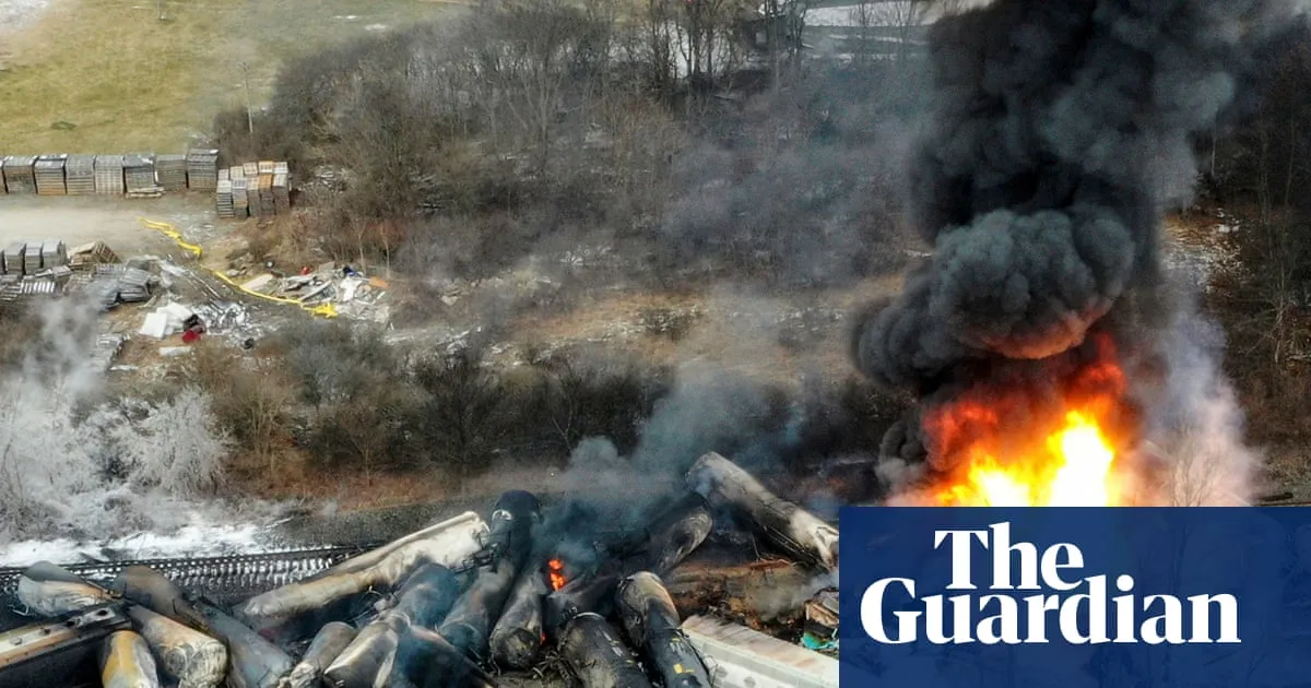 New study suggests health damage from exposure to Ohio toxic train spill