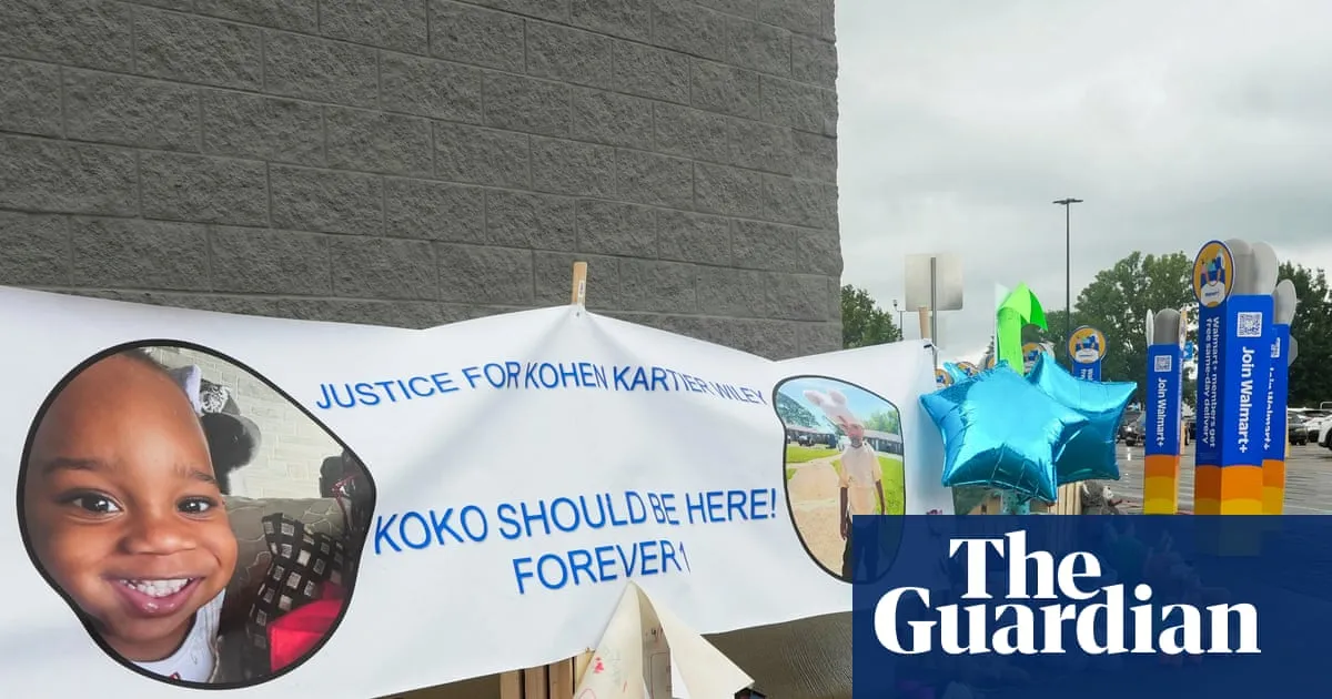 ‘Release the footage’: Mississippi protest over police killing of one-year-old