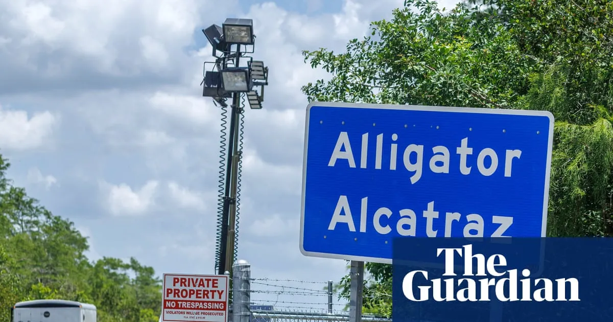 Call for inquiry into Alligator Alcatraz’s ‘abuse of Everglades’ despite closure