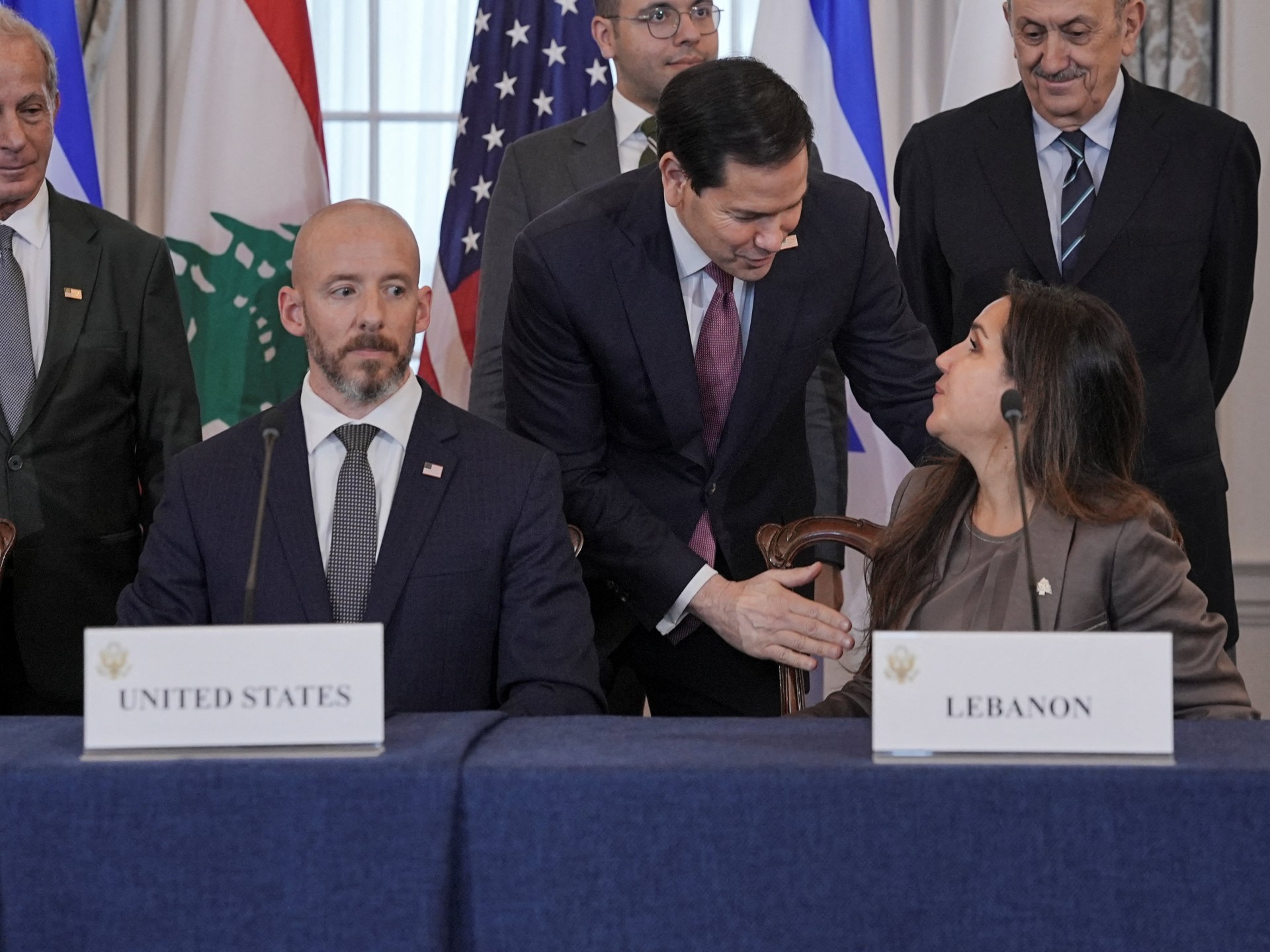 What is the framework agreement signed by Israel and Lebanon?