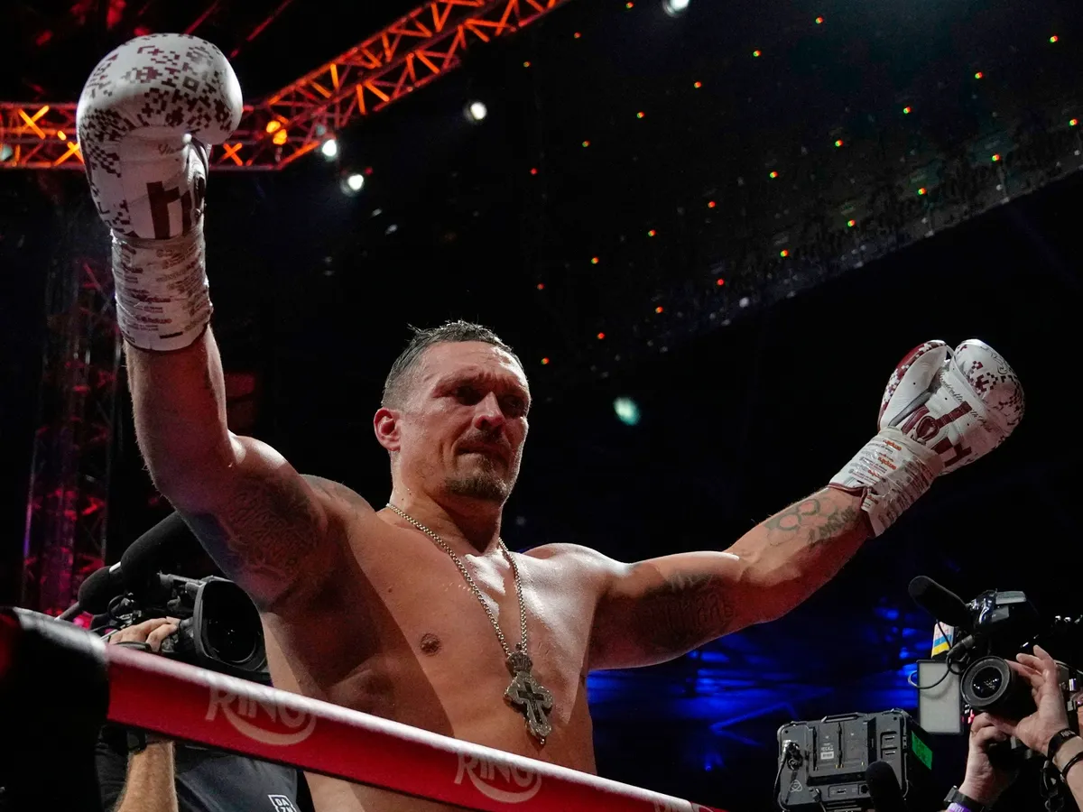 Heavyweight champion Usyk says vacating heavyweight world title belts