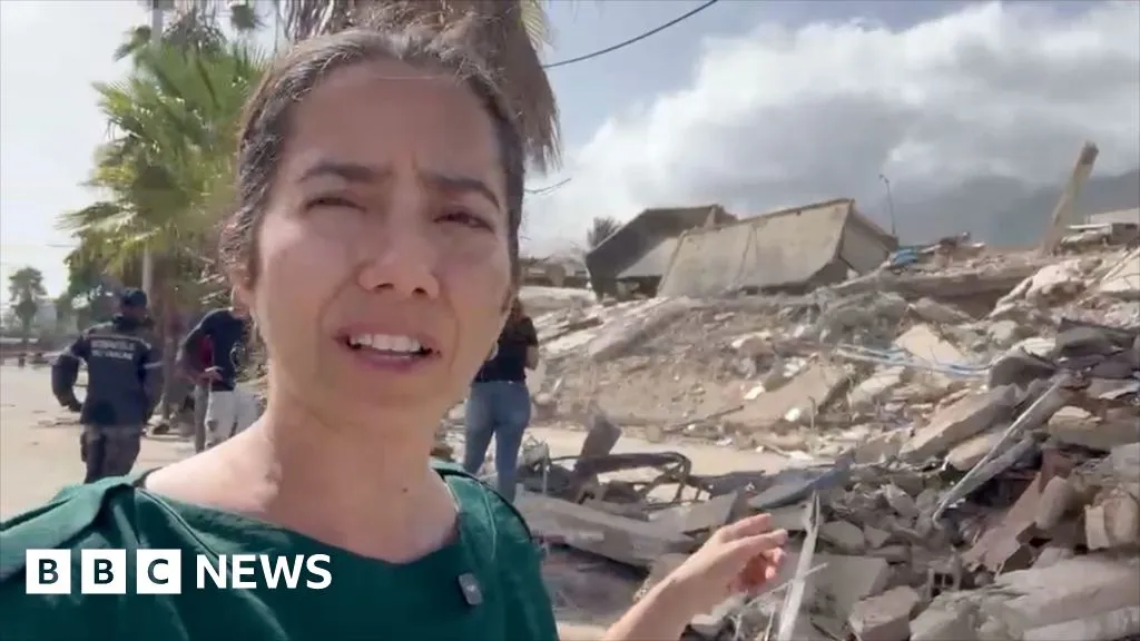 Watch: BBC reports from La Guaira, one of Venezuela's worst-hit areas