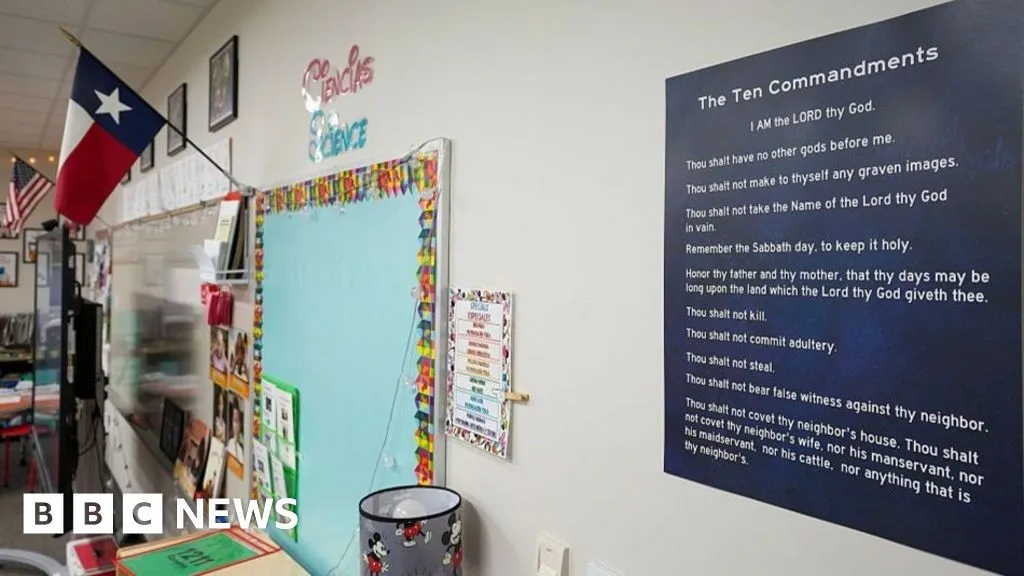 Religion row as Texas makes Bible stories required reading in schools