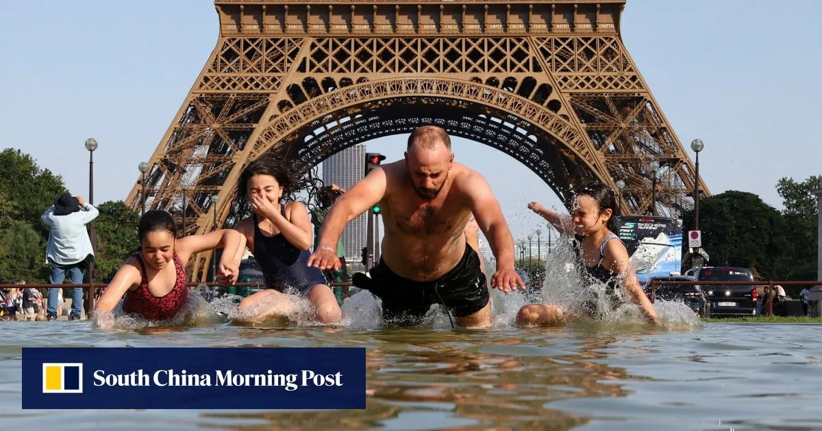 French heatwave packs hotels as city dwellers struggle to sleep
