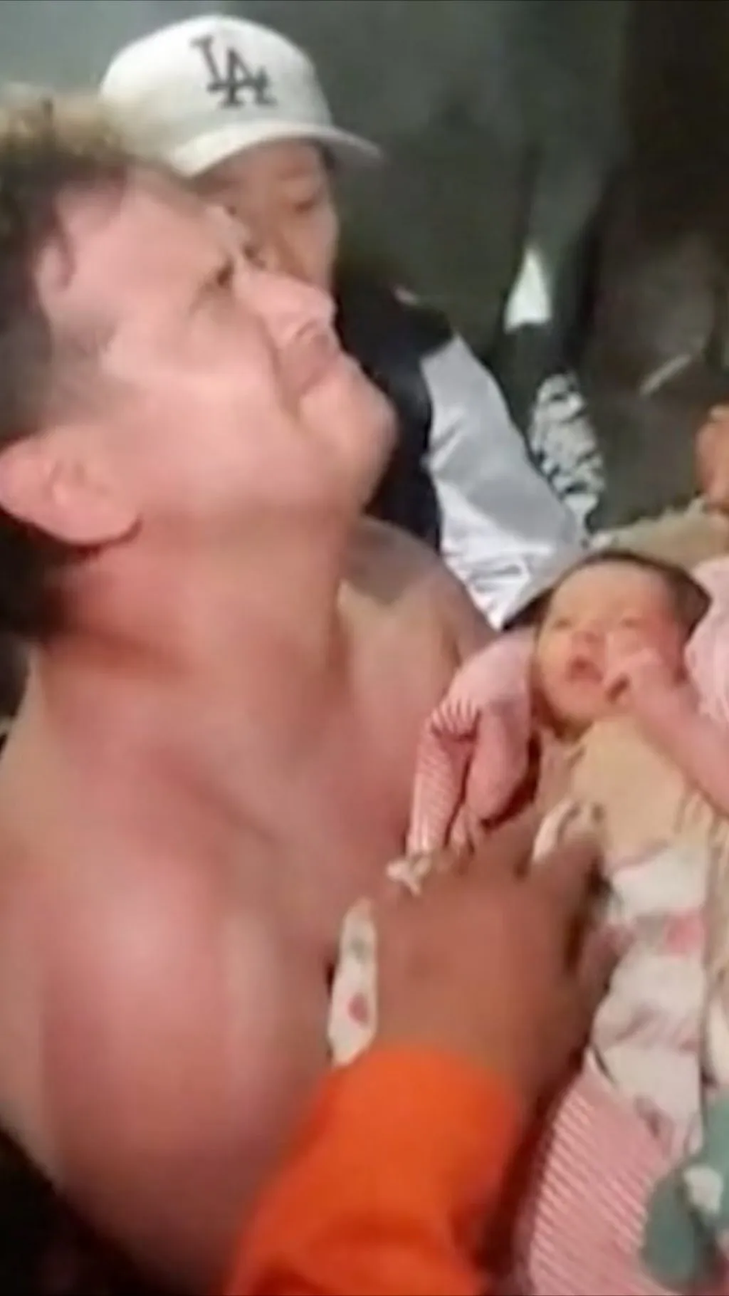 Newborn baby rescued from Venezuela earthquake rubble