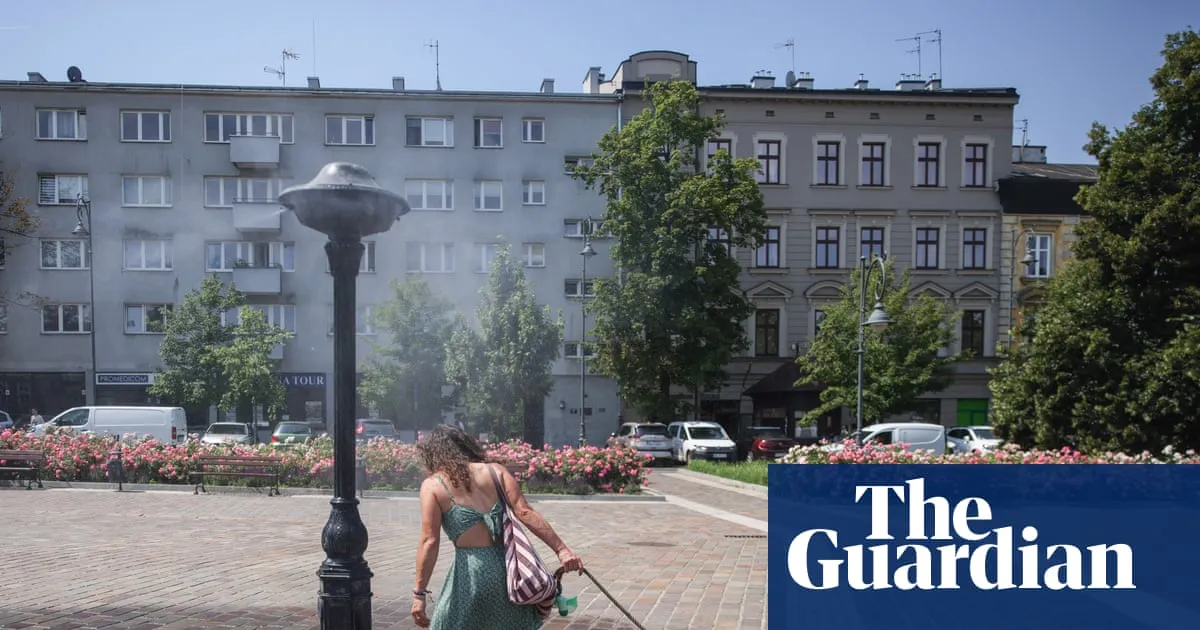 Temperature records tumble across Europe as heatwave moves east
