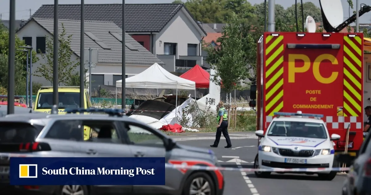 11 killed in plane crash in northeastern France
