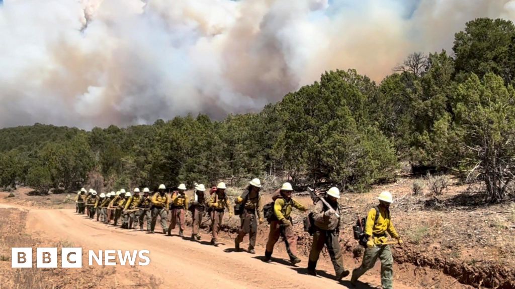 Three firefighters die battling huge wildfires on Colorado-Utah border