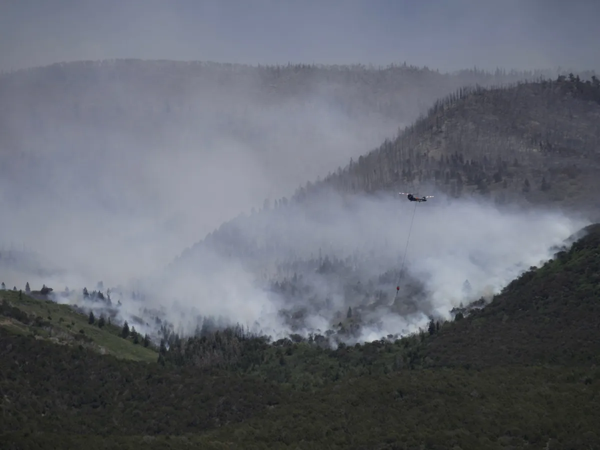 Three firefighters killed in US wildfires along Colorado–Utah border