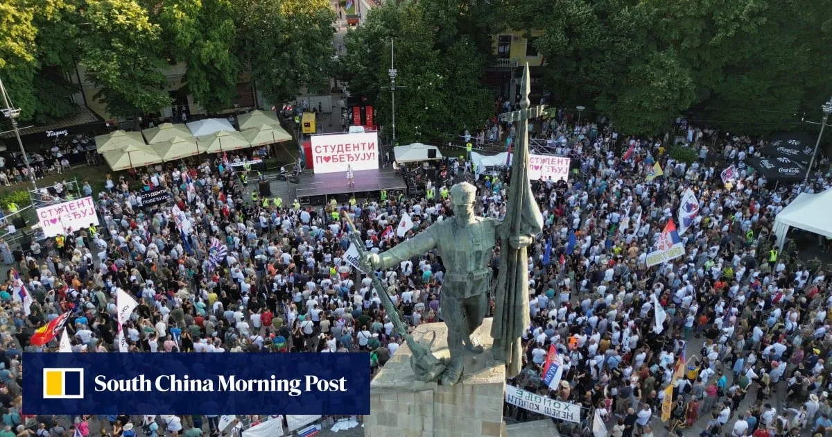 Serbians keep up protests after President Vucic says he will step down