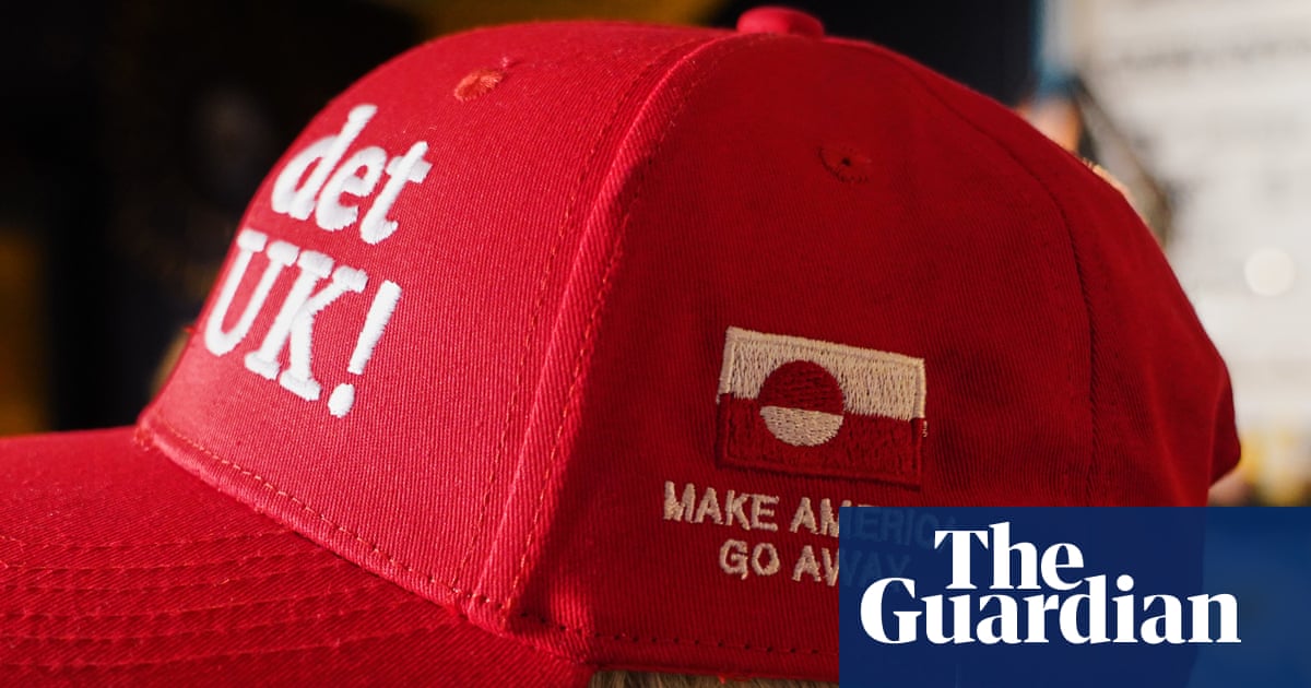 ‘Make America Go Away’: spoof Maga caps soar in popularity amid Greenland crisis