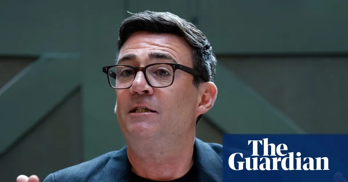 Andy Burnham vows to set up No 10 North as ‘nerve centre of rewired Britain’