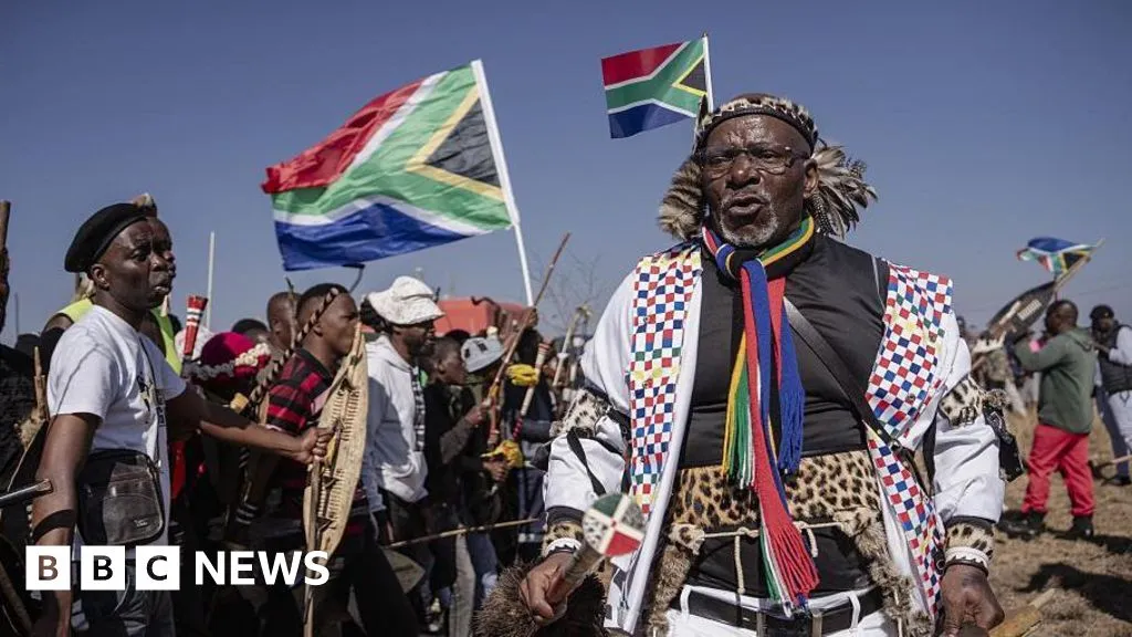 South African leader warns anti-migrant protesters ahead of unofficial deadline