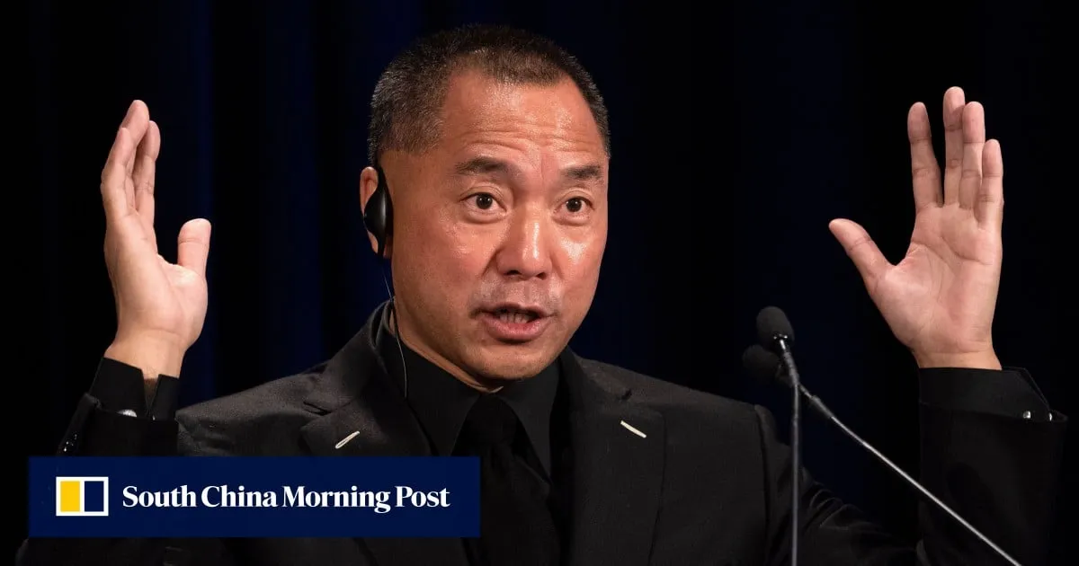Self-exiled Chinese billionaire Guo Wengui jailed for 30 years in US for fraud conviction