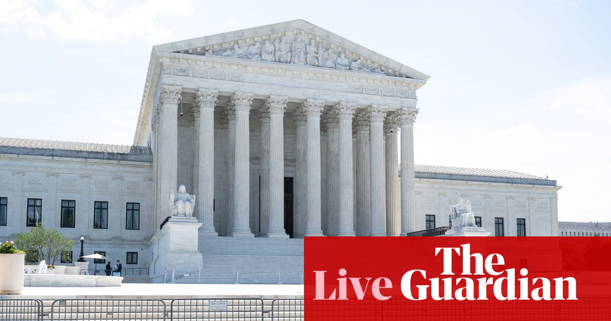 Anger at supreme court ruling on Trump’s power to fire agency chiefs – US politics live