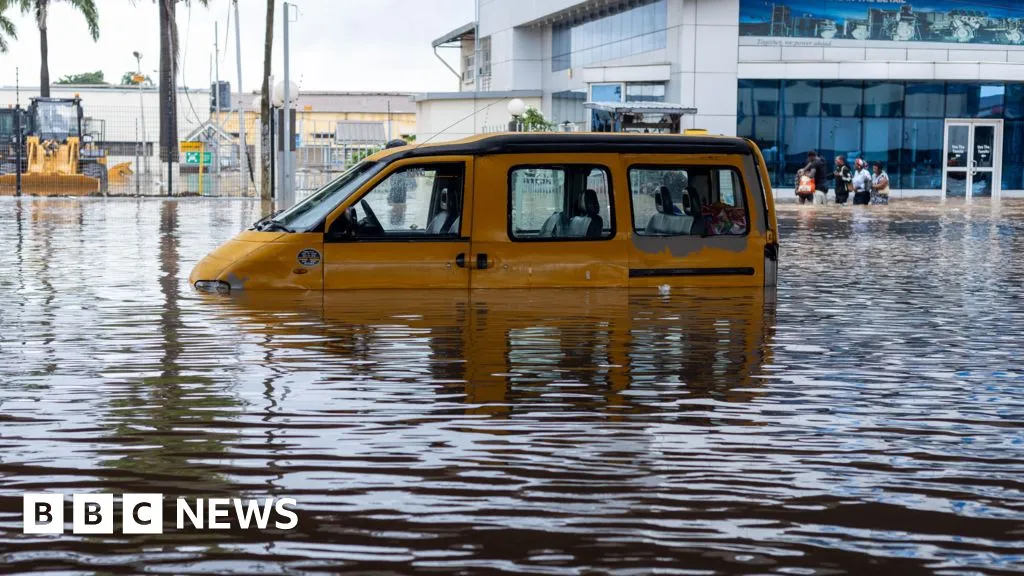 Flooding hits Ghana's capital killing 13 people - with another storm forecast