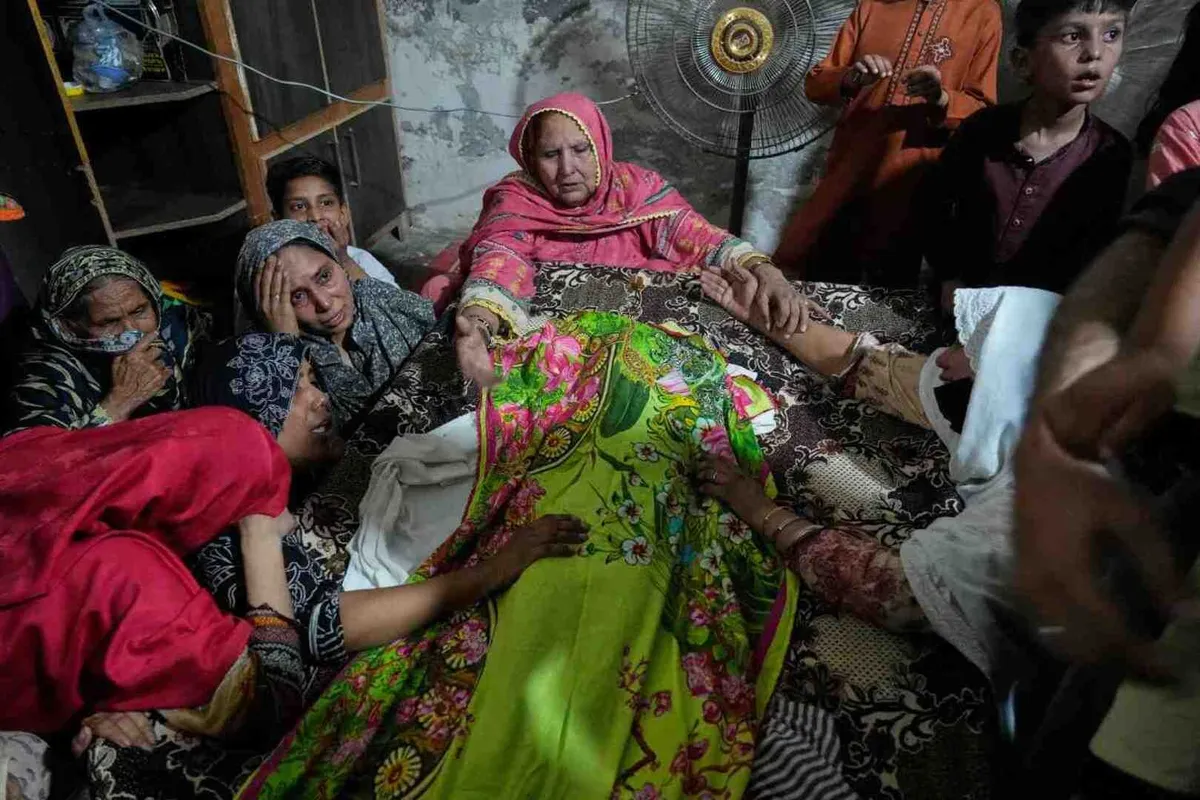 Tutoring centre roof collapses killing 14 children in Pakistan