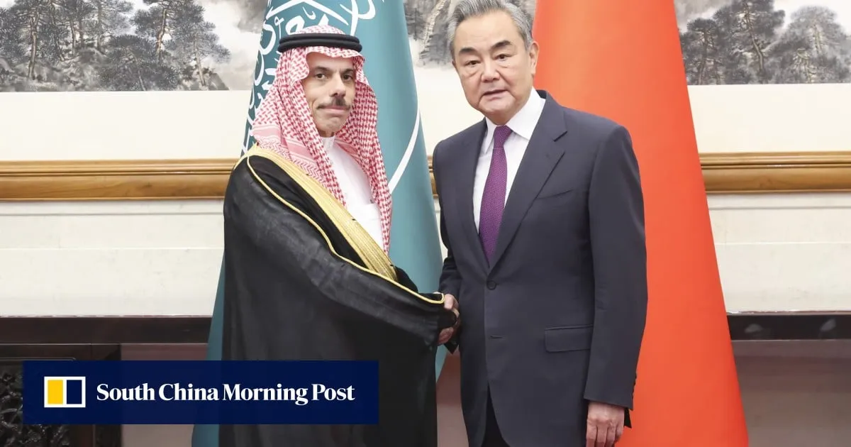 China’s Wang Yi reaffirms support for Mideast talks in meeting with top Saudi diplomat